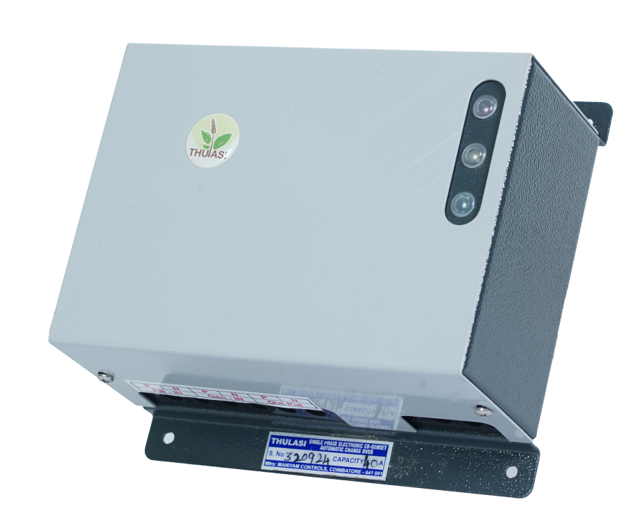 Automatic changeover switch panel